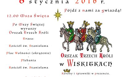 Orszak 3 Króli – 6 stycznia 2016